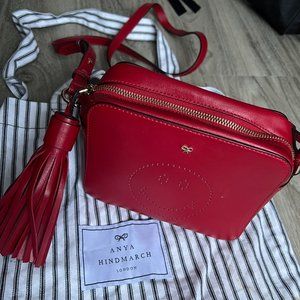 Anya Hindmarch smiley crossbody bag